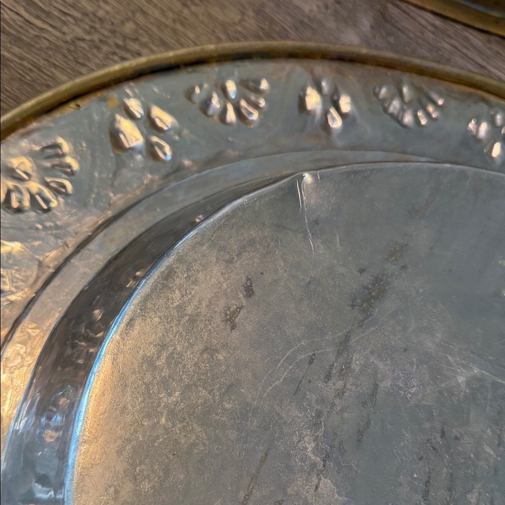 Vintage antique large serving dish - Picture 13 of 17